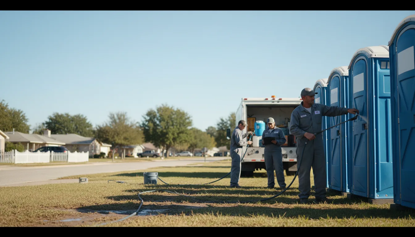 Long-Term Portable Toilet Rental in Huntley, IL near me